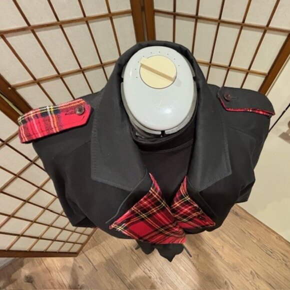 Changeable accents trench coat - Picture 2 of 11